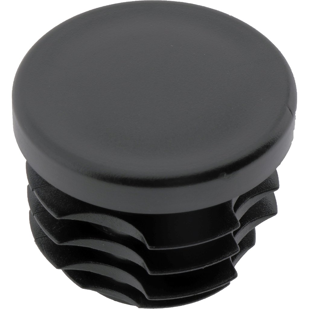 Round Plug Black 50mm