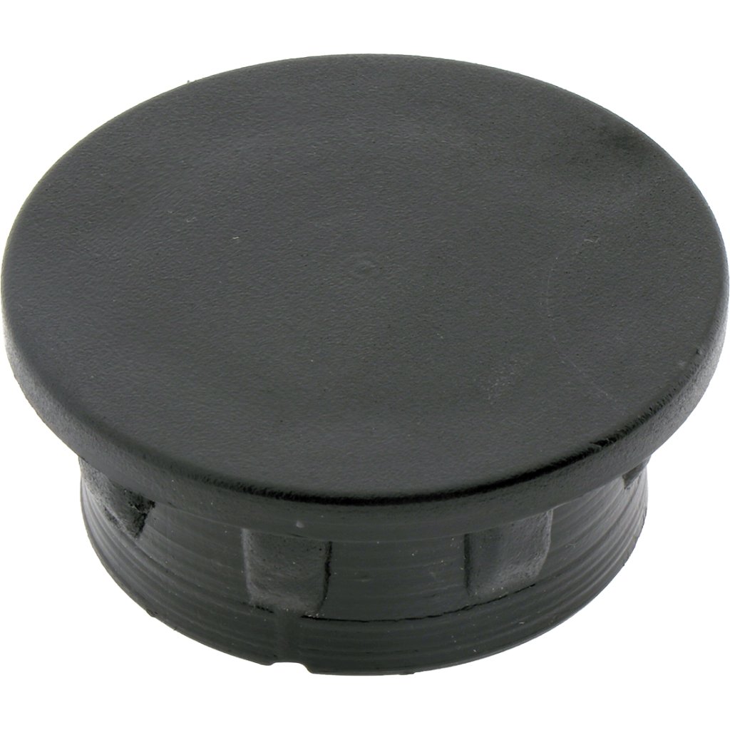 Round Plug Black 48.5mm