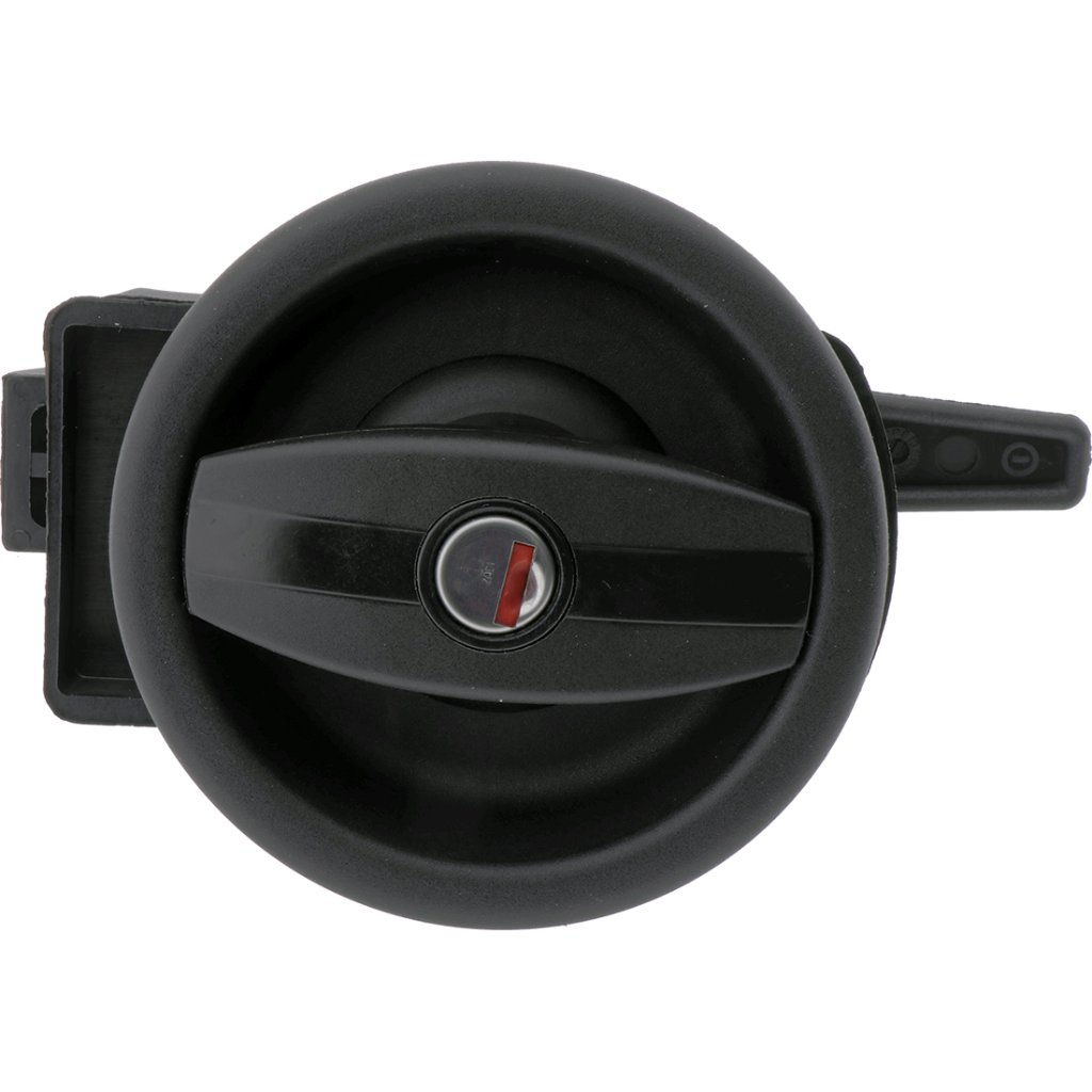 Exterior Lock with Interior Handle