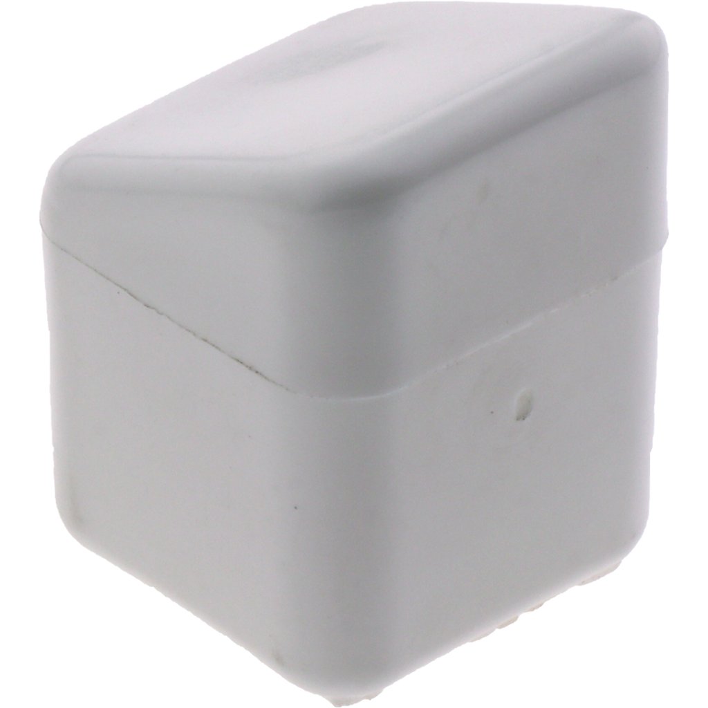 Angled Cap White