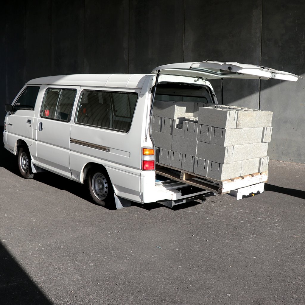 Van with 600kg on drawer slides