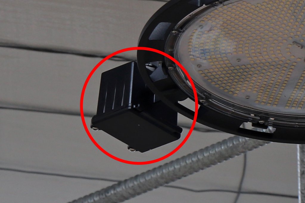 Sensor on LED Lights