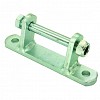Container Door Hinge - Zinc Plated Bracket & Bolt