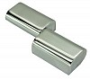 Chrome Offset Hinges