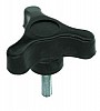 Tri Knobs Zinc External Thread
