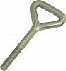 Triangle Threaded Eyebolt - M8