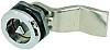 Heavy Duty 7mm Tri Lock Cam Lock - Chrome Plated