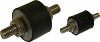 Rubber Anti-Vibration Mounts - Stainless Steel External Thread