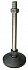 Adjustable Feet - Swivel - Zinc Thread