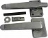 Access Door Catch Handle Set