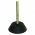 Rubber Base Feet - Stainless Steel Thread