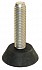 Rubber Base Feet - Zinc Thread