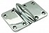 Chrome Lift Off Hinges