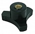 Small Tri Knobs Brass Internal Thread