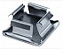 Square Spring Metal Plugs - Square Tube