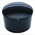 Round Caps - Black