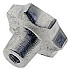 Aluminium/Stainless Steel Sculptured Knobs