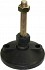 Bolt Down Swivel Adjustable Feet - Zinc Thread