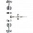 Padlockable Container Door Latch Kit, Shipping Container Latch