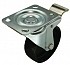 Plate Castors - Zinc Plated - Nylon/Urethane Wheels, Casters