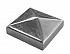 Zinc Plated Square Caps