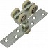4 Wheel Nylon Hanger 50kg Per Leaf