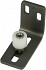 Wall Mount Bottom Guide Roller - 12mm -Stainless Steel - for 5569/5536 Track