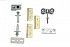 Bi-Fold Door Kits, 50kg  |  Fits 100kg Track - 5301 - 5307