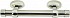 Casket / Coffin Handle - Silver - Round Bar