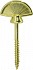 Coffin Screw - Gold - Fan Style