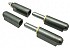 Plain Steel Weld-on Hinges - Plain Steel Pin